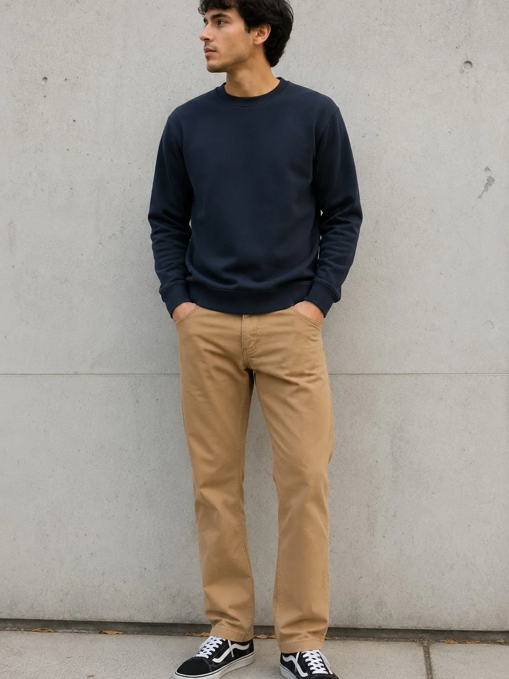 Levi's Tan Straight Leg Pants 38 Khaki Casual Minimalist Normcore Classic